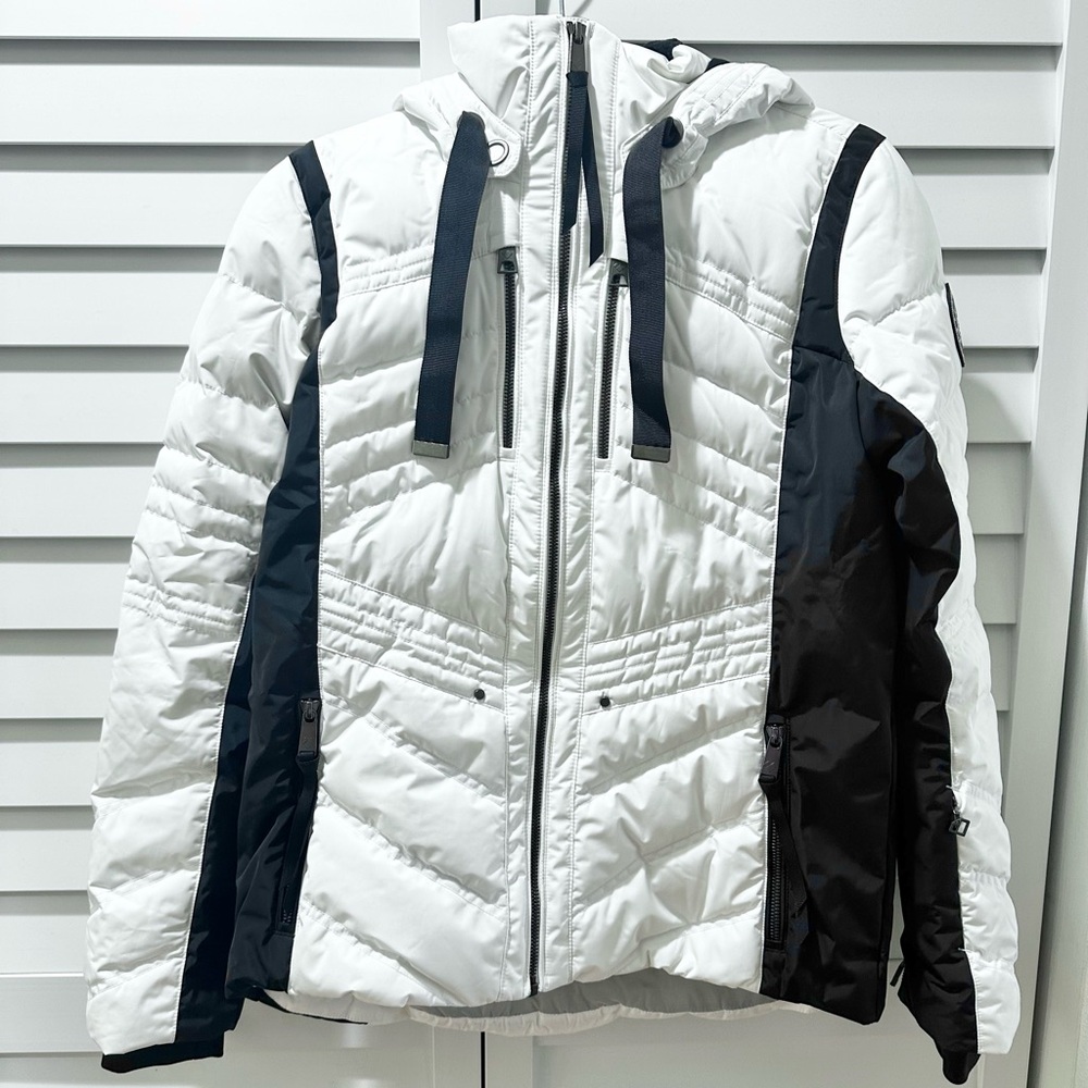 Obermeyer Devon Down Jacket Black And White - image 4